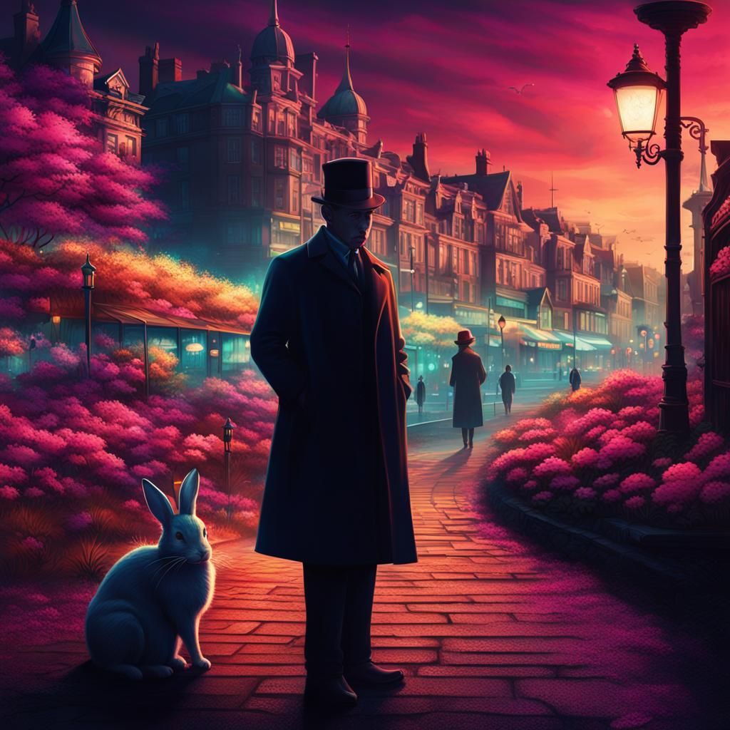 Grimdark Seaside: A Film Noir Fantasy Portrait