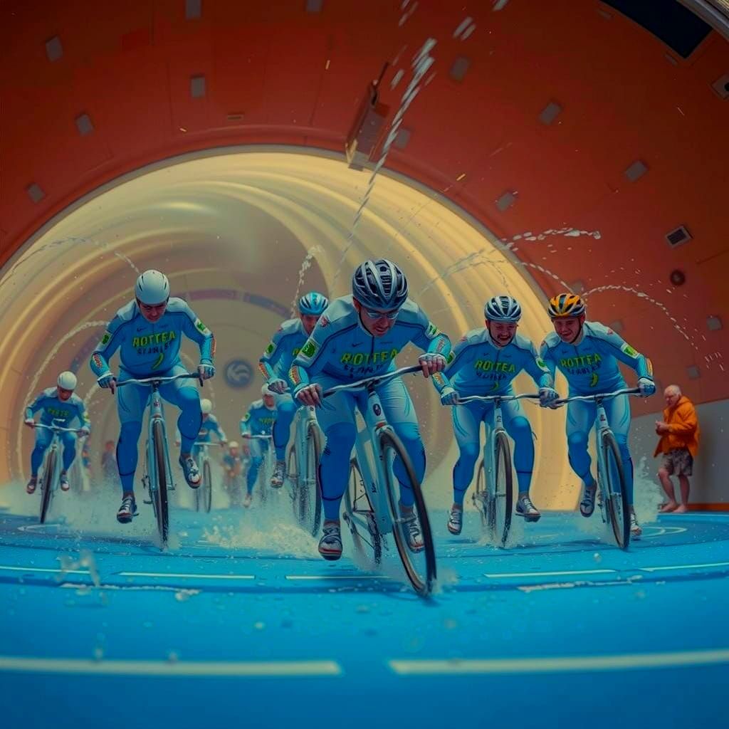 Abstract Swirling Vortex Motion