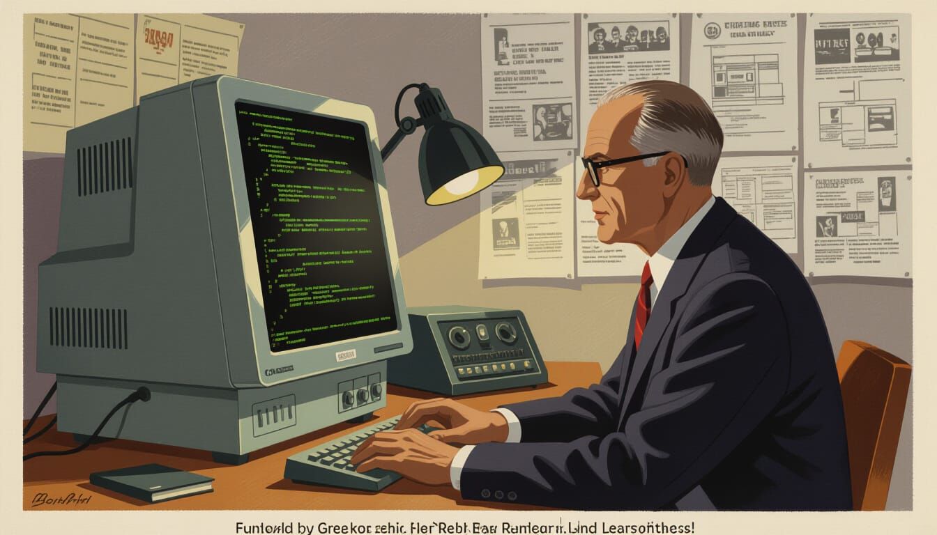 Sinister Rendering of the Logic Theorist Program