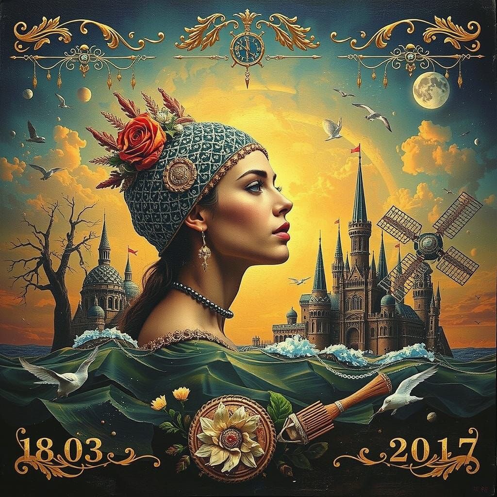 Abstract Concepts of Perfection and Beauty Rendered