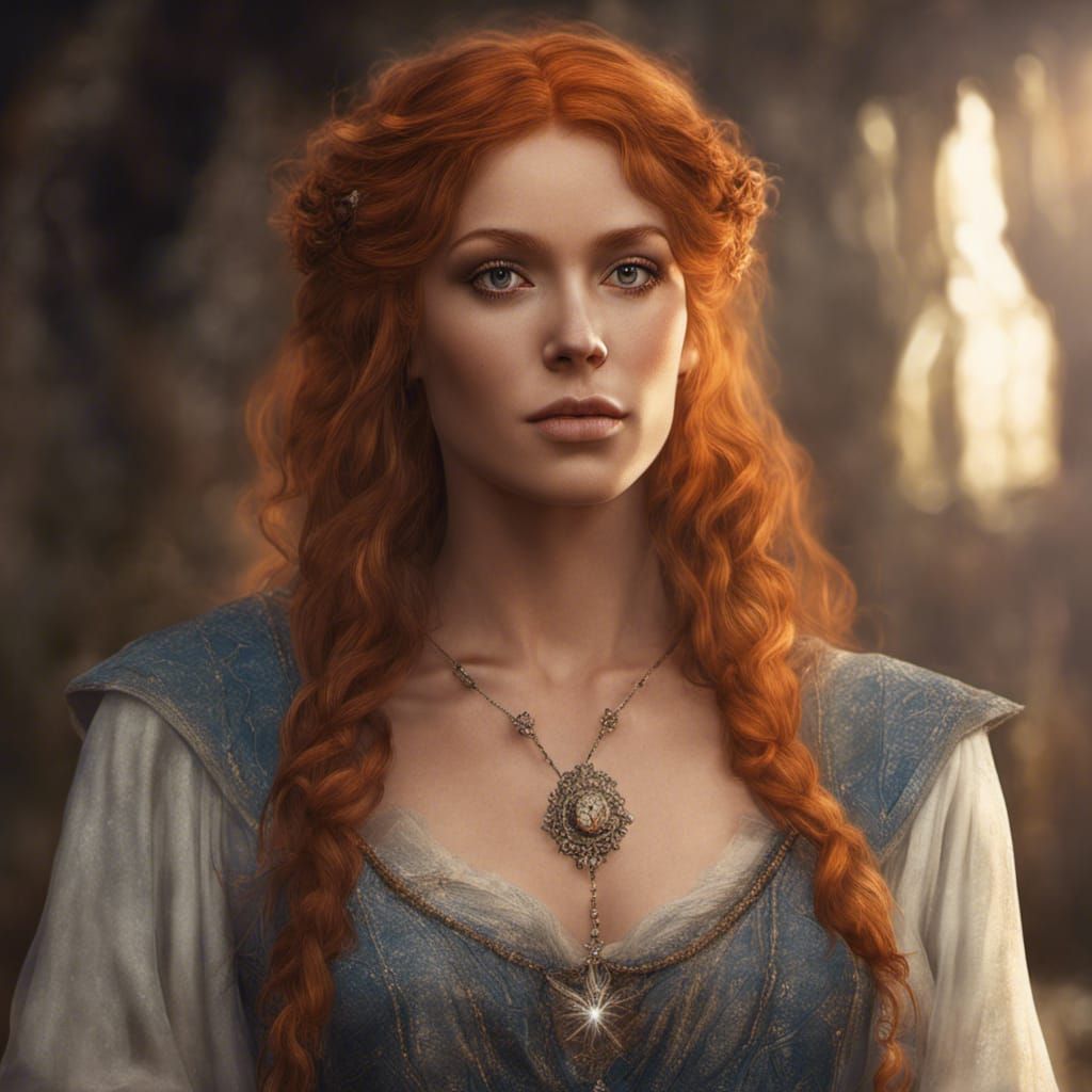 Enchanting Shallan Davar in Hyper-Detailed Digital Illustrat...