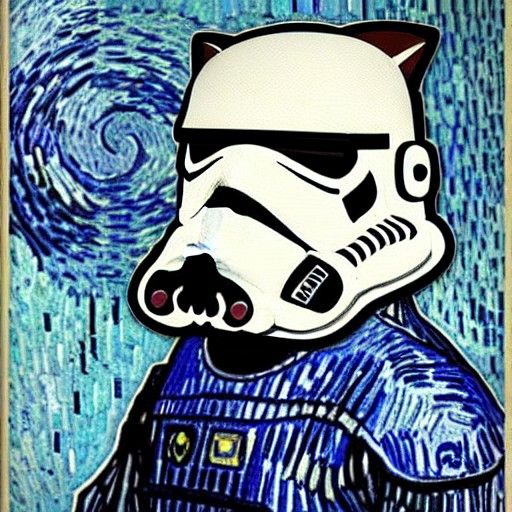 Storm Trooper Cat