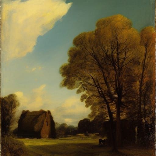 Mouse Shadows Eclipsed, in Romantic Style