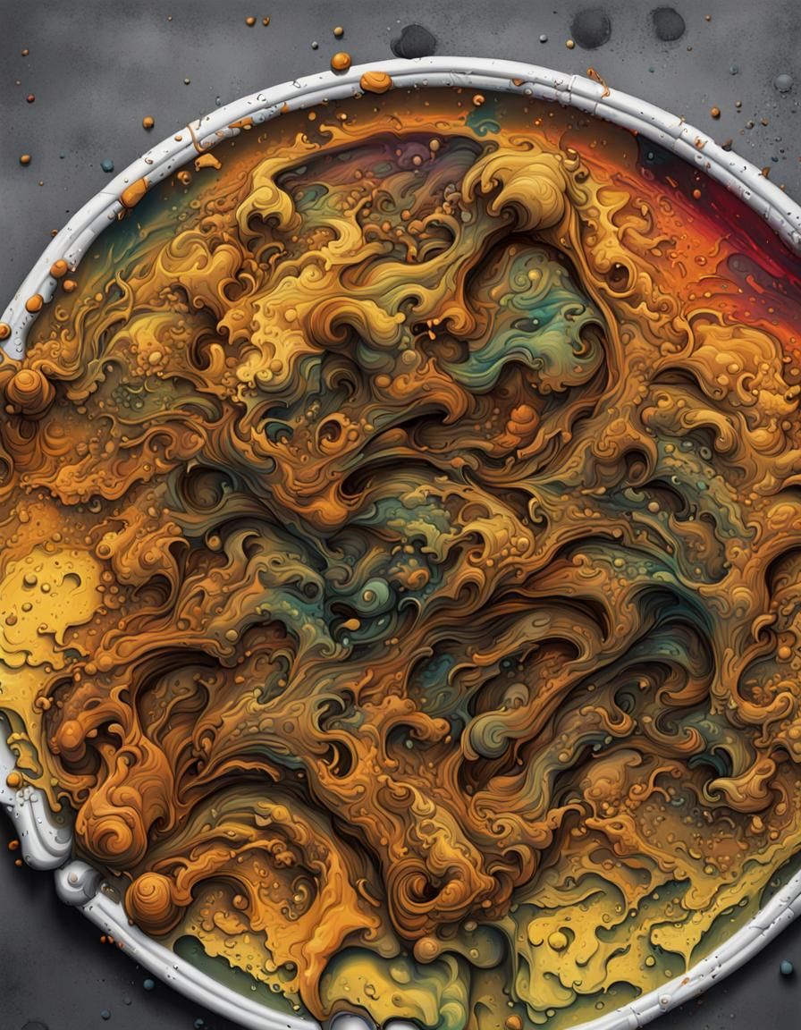 Graffiti Art in Splash Art Style