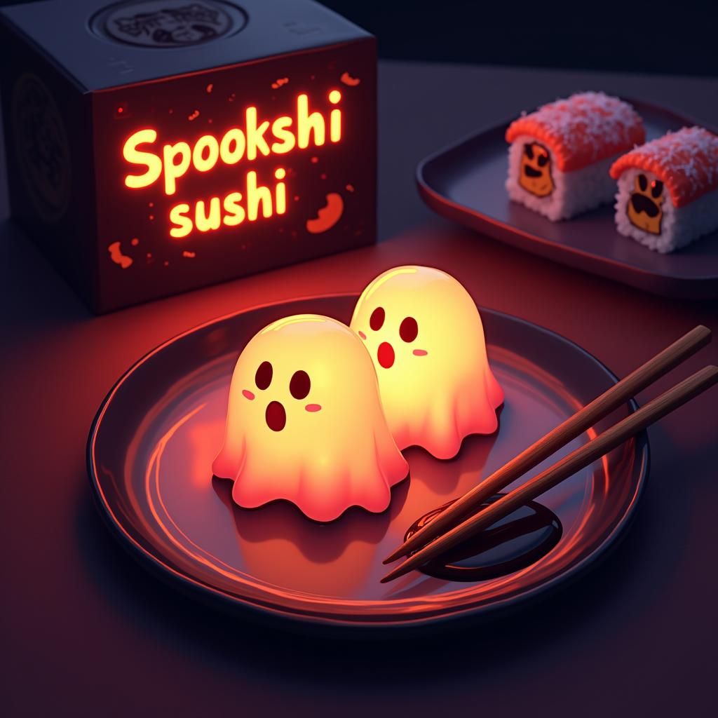 Spooky sushi