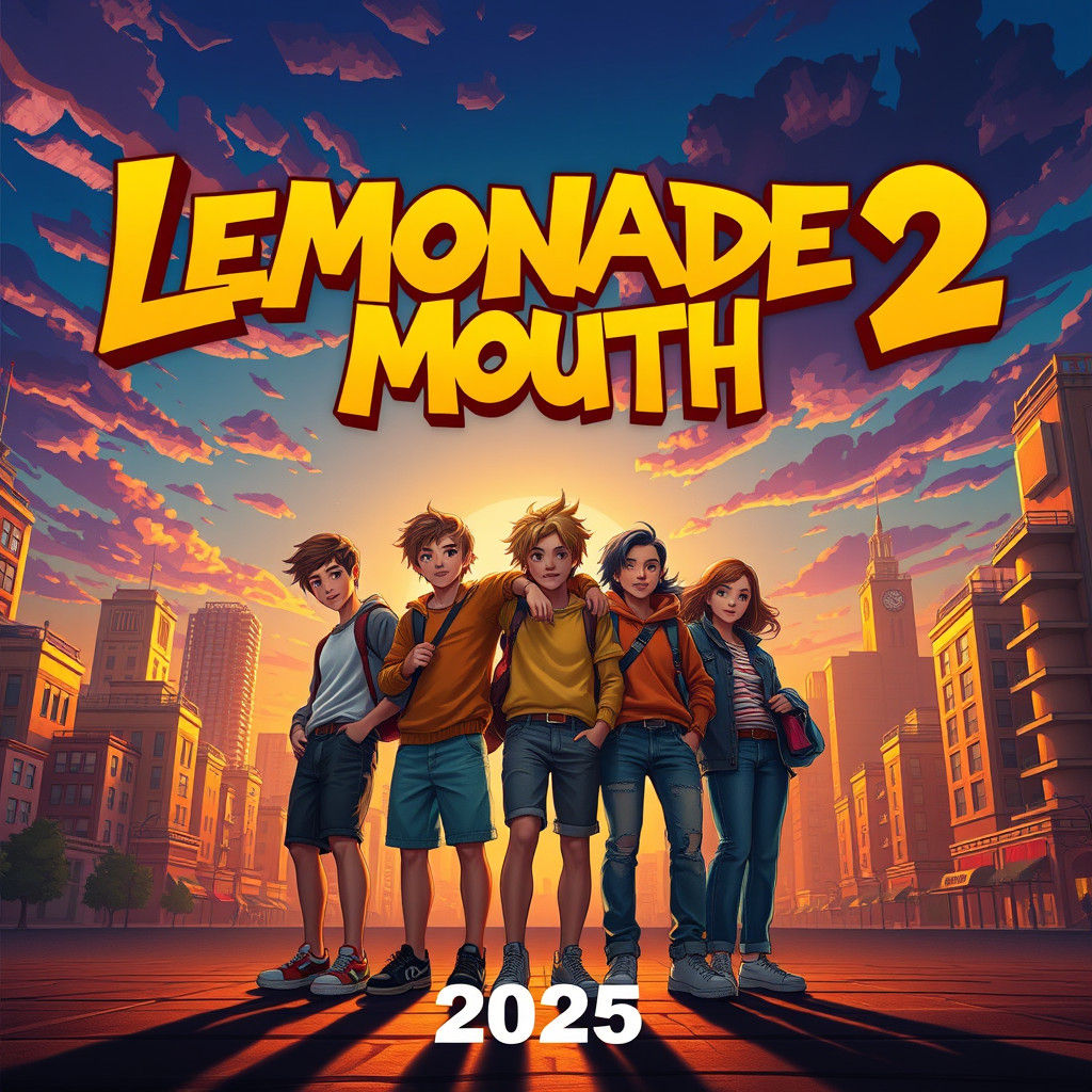 Lemonade Mouth 2 Movie Poster Concept Art