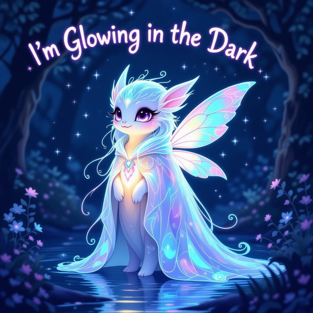Ethereal Creature Says "I'm Glowing in the Dark"