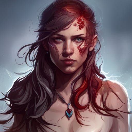 Detailed Portrait with Dynamic Lighting