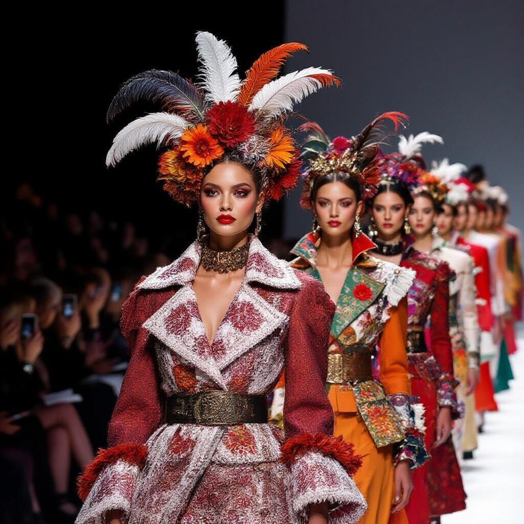 Avant-Garde Thanksgiving Fashion Show