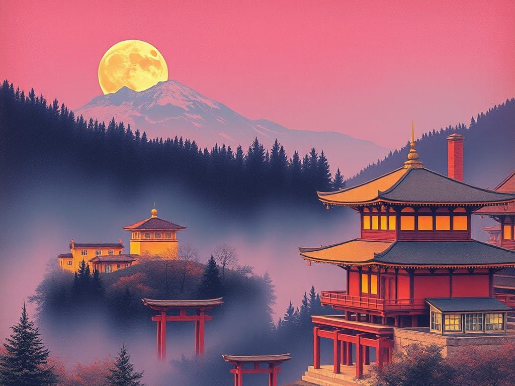 Tame Impressionist Oil Painting in Vibrant Colors