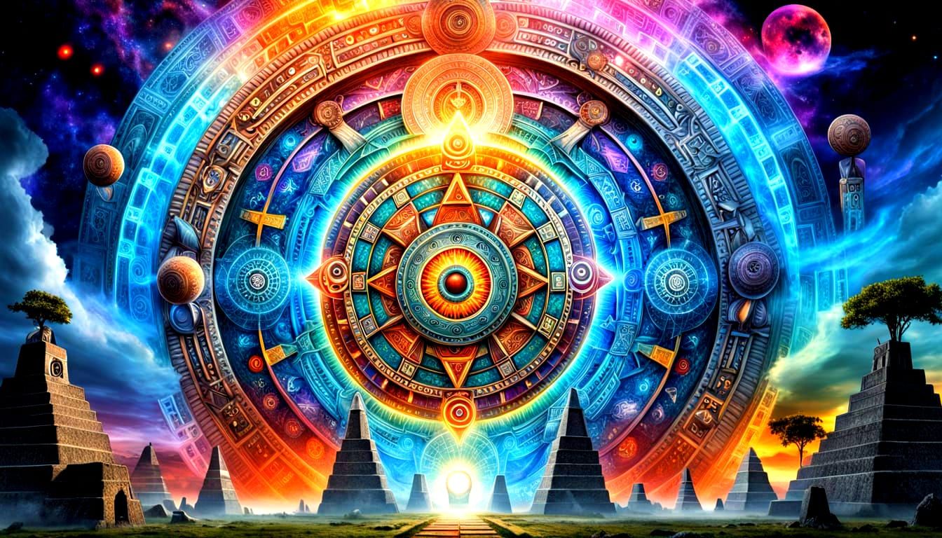 Sacred Geometry of the Mayan Tzolk'in Calendar