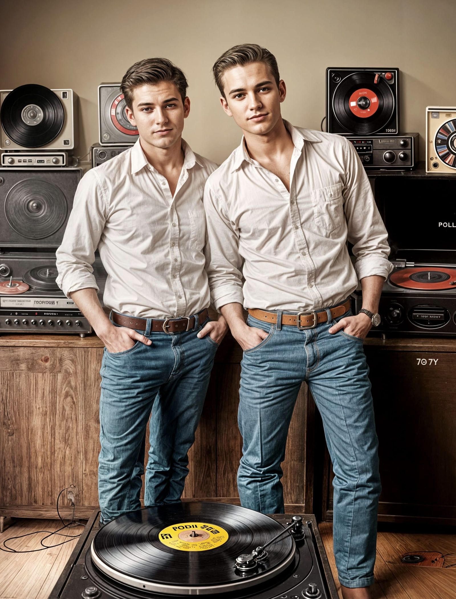 Rock and Roll Rebels Unleash 1956 Vintage Vibes