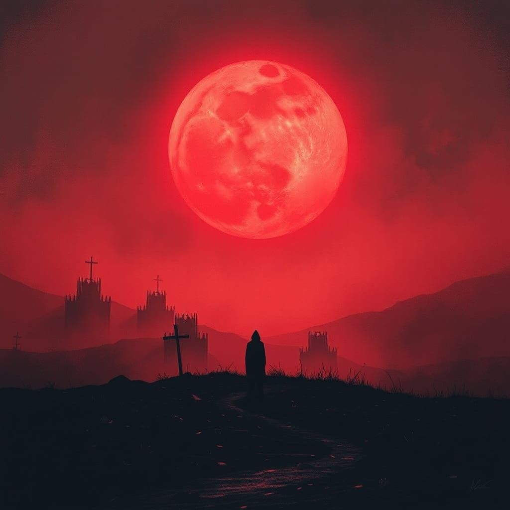 Red Friday Moon