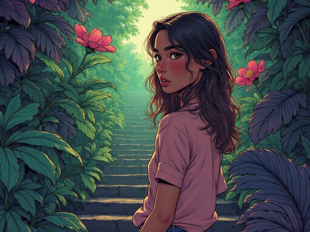 <lora:Adsumus:1.0> This image is a digital illustration of a...