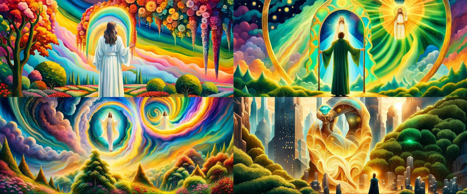 Cosmic Rebirth: A Terraformed Planet of Divine Magic