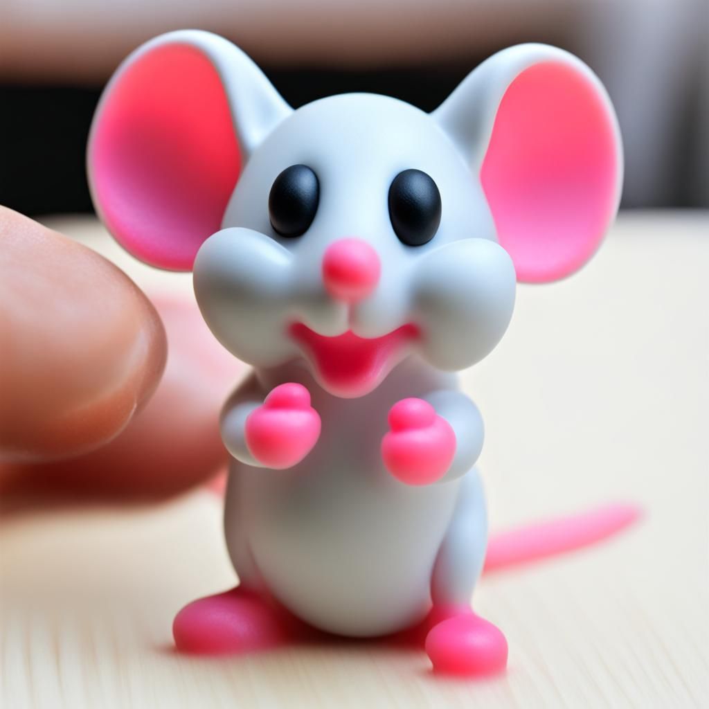 Mouse Squeeze Toy: Simple Still Life