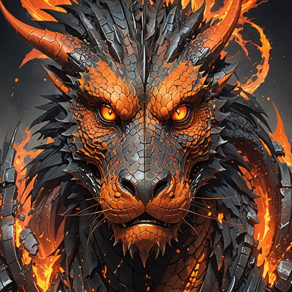 Futuristic Dragon Concept Art in Vaporwave Style