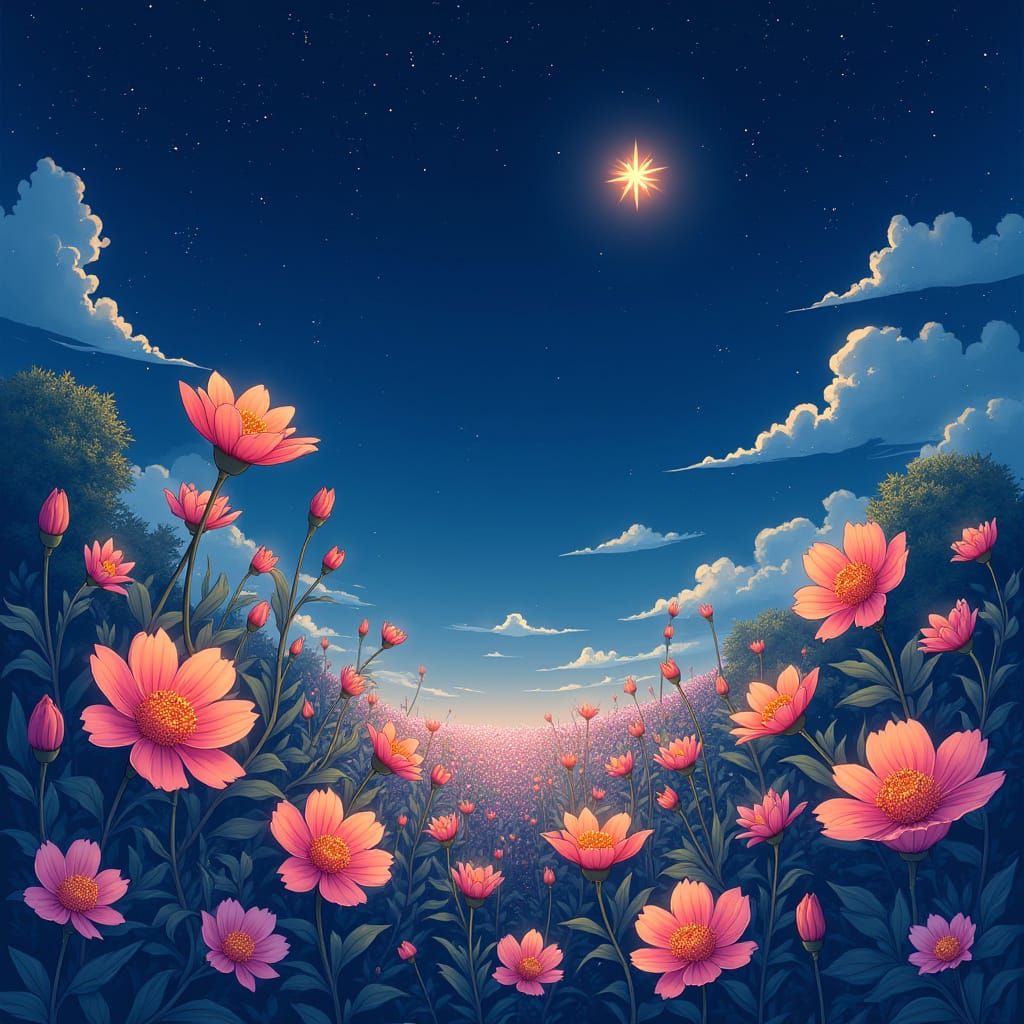 Shimmering Star Illuminates Magical Manga Garden