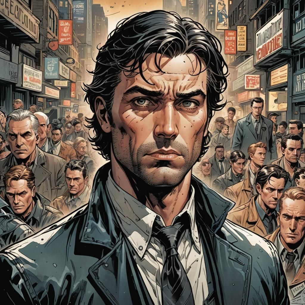 Comic Book Art: Intense Emotional Drama