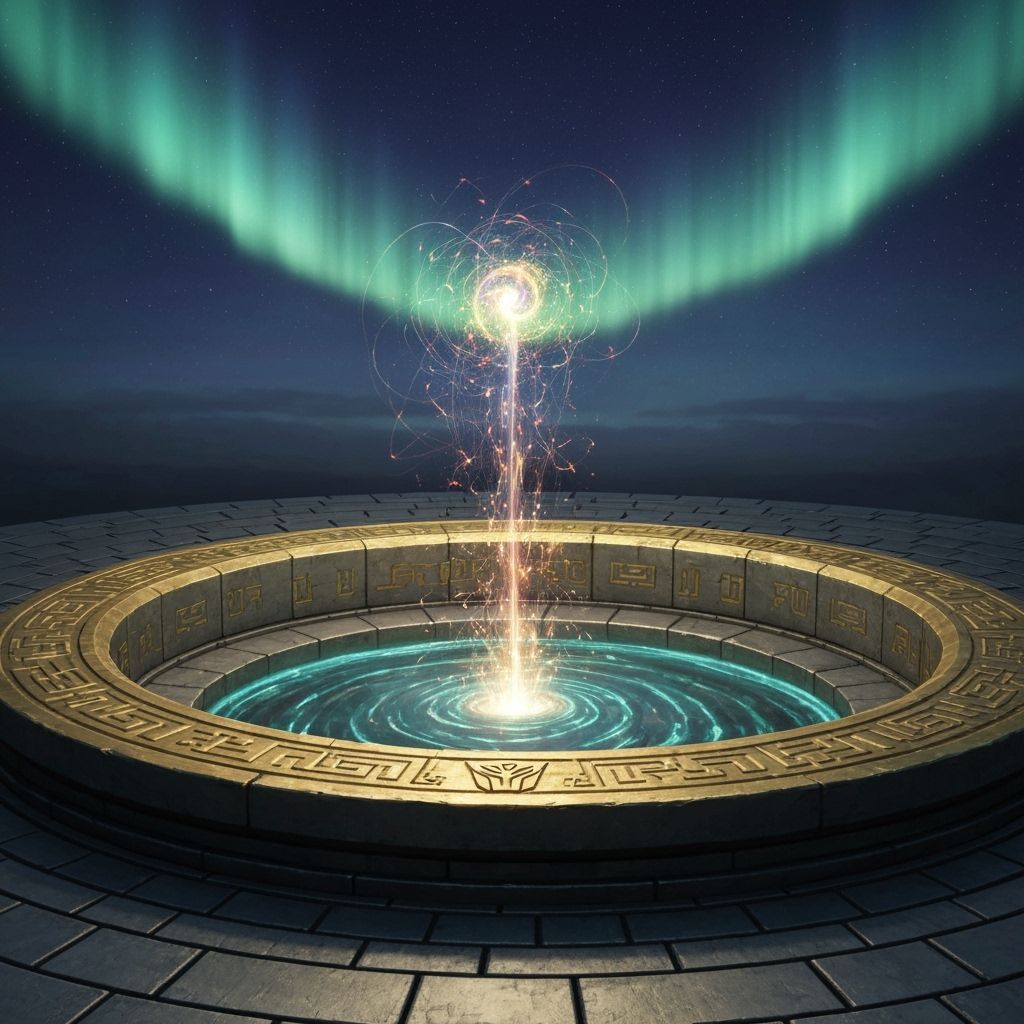 Cybertronian Spark Above the Well of All Sparks