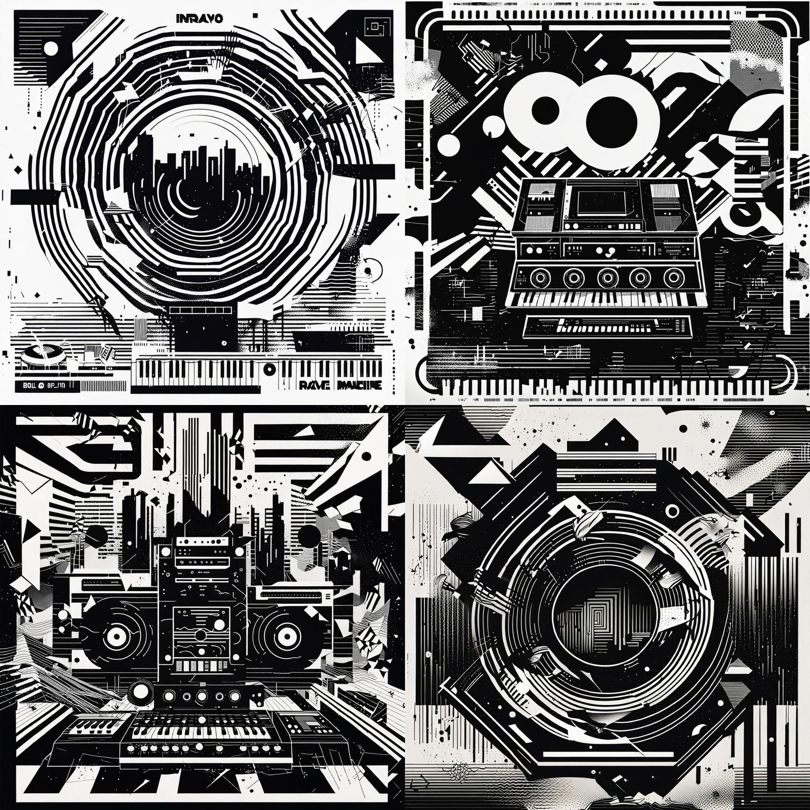 Rave Culture in 90s Italy: A Chaotic Underground Design