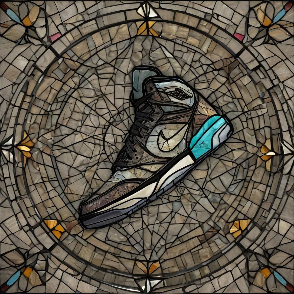 Nike AIr Jordan - Stained Glass