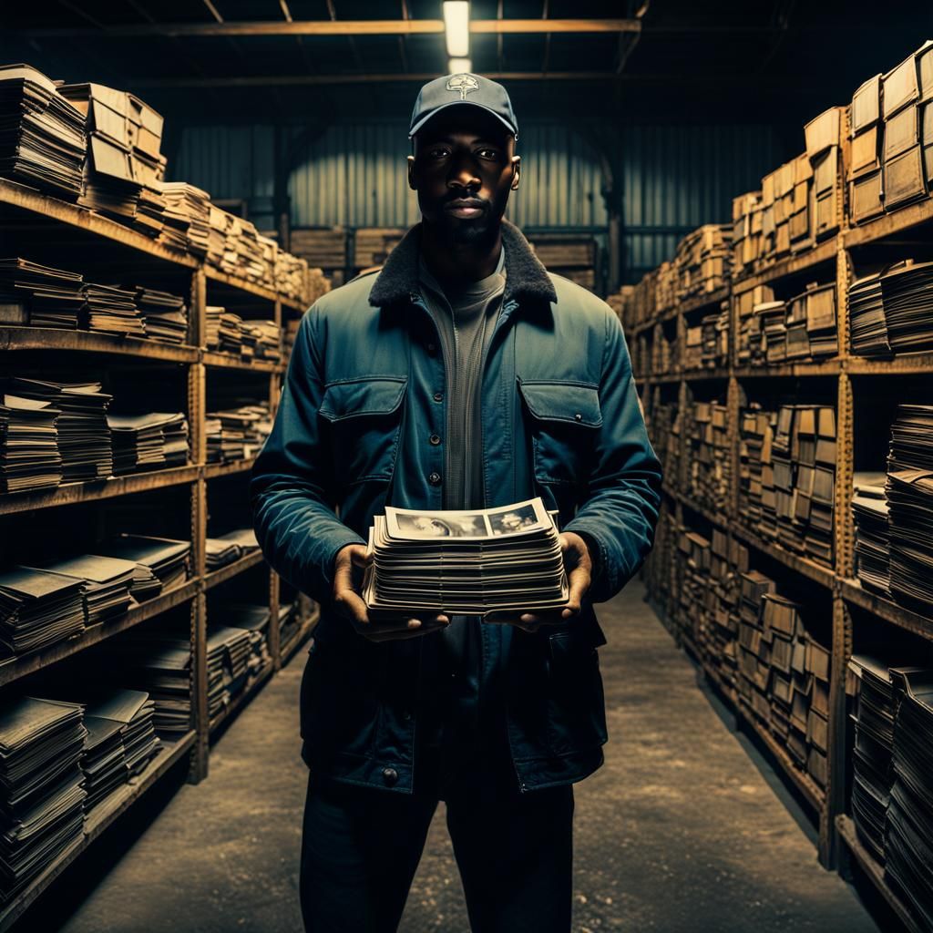 Cinematic Dystopian Photographer Discovers Hidden Truths in....