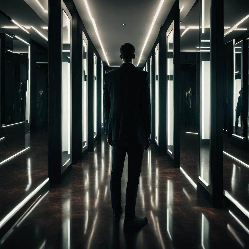 Scary Hall of Mirrors in 4K