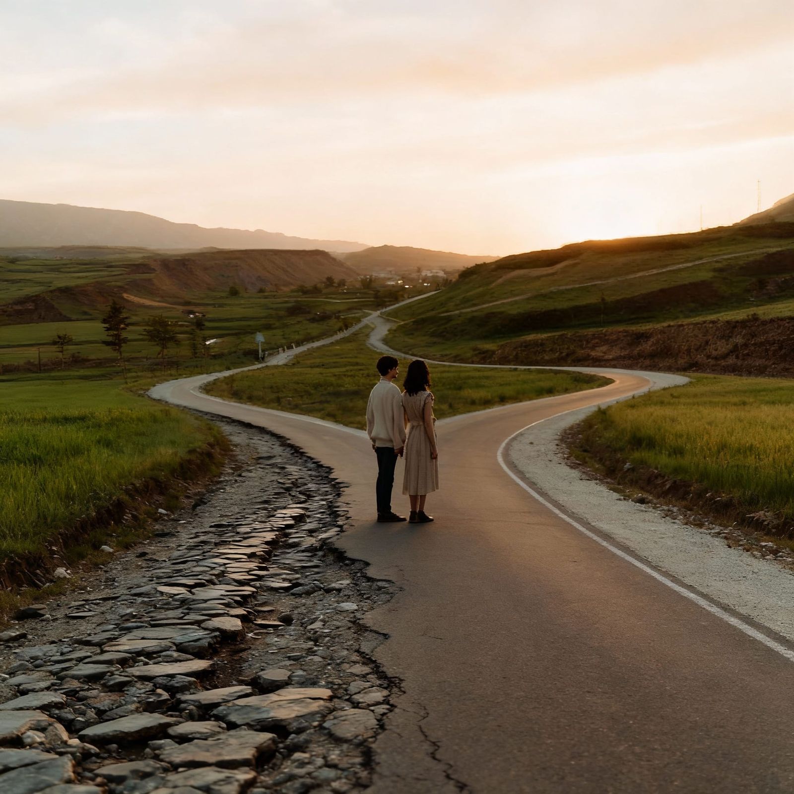 Two Paths Diverge: A Choice Between Smooth and Bumpy Roads