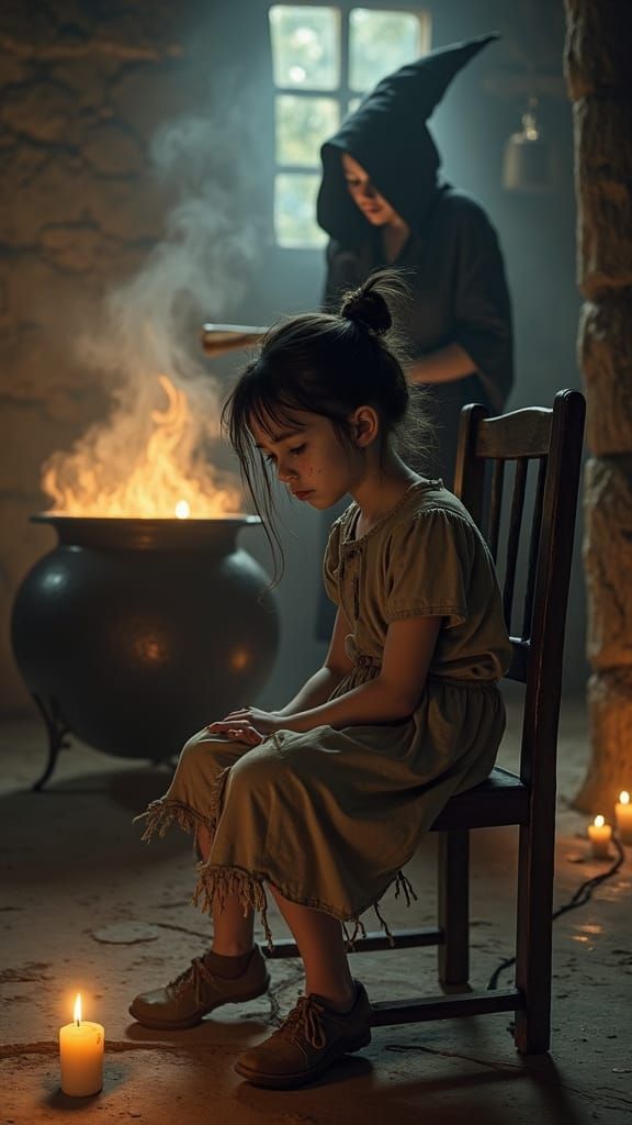 Dark Fantasy Anime: Girl in Peril