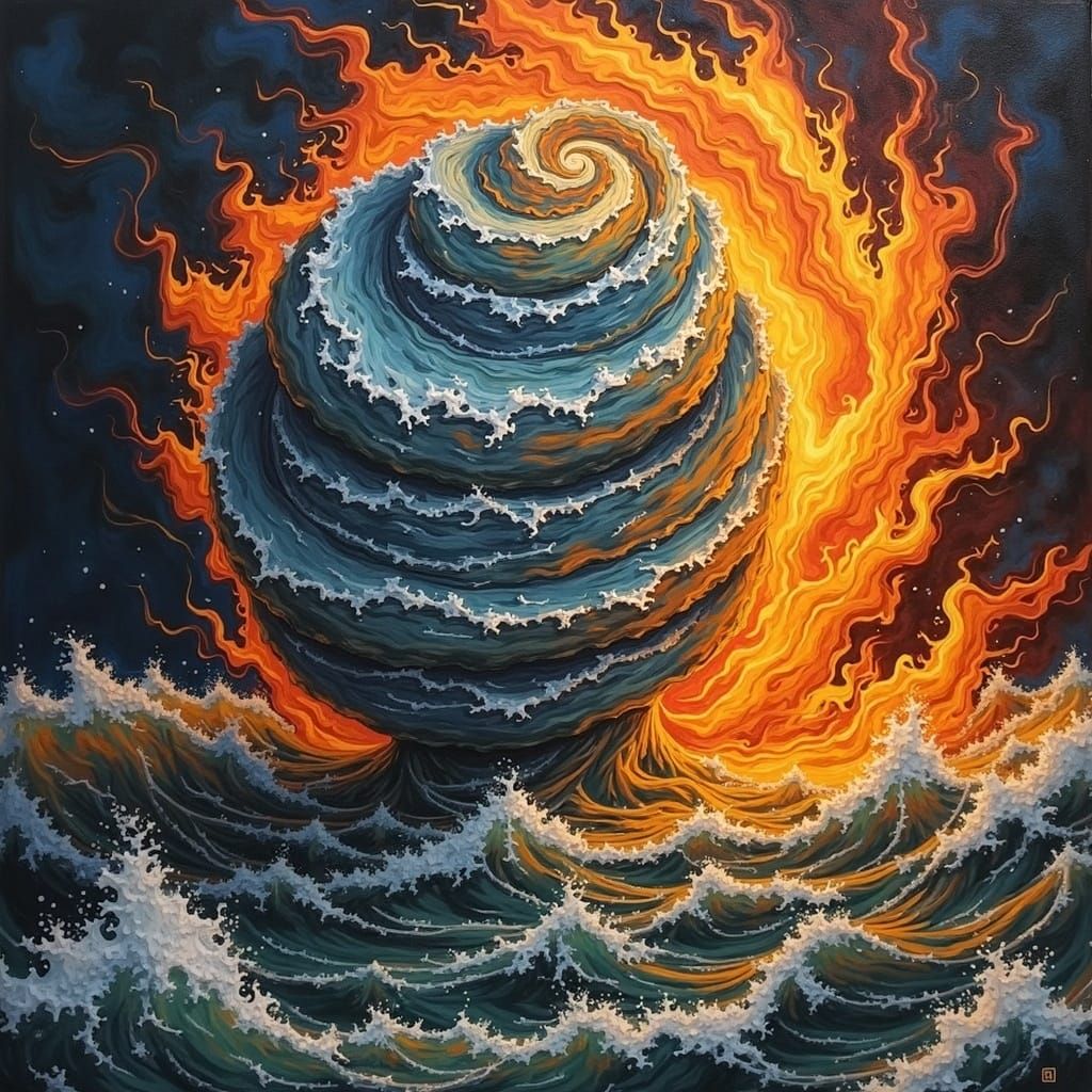 Dynamic Swirling Vortex Motion