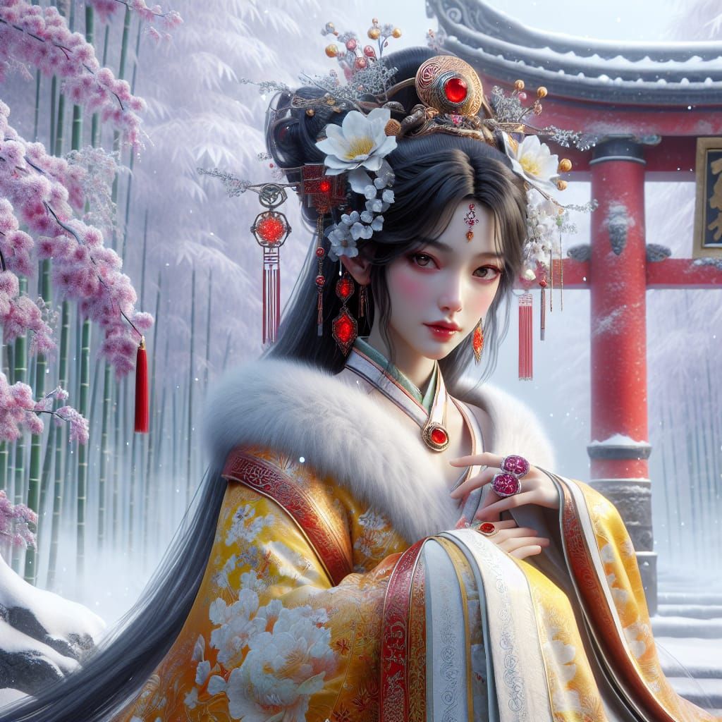 Qin Dynasty Maiden