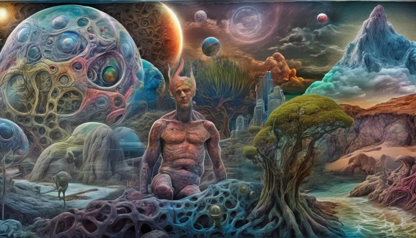 Visionary Surrealism Inspired by Rapp, Cunha, and Swann