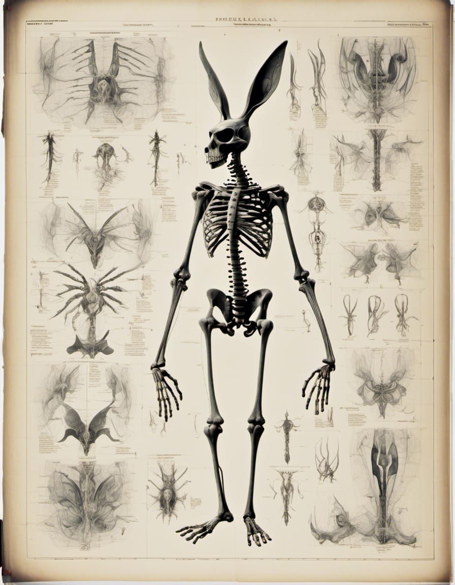 Mystical Skeletal Bugs Bunny Dances