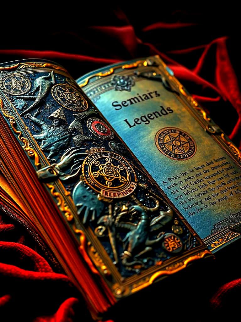 Ancient Book of Demonic Legends Unveiled