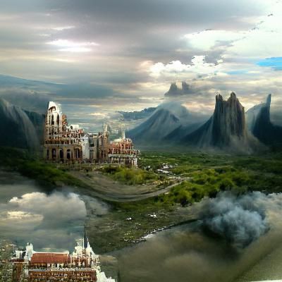 Detailed Matte Painting of Reyna