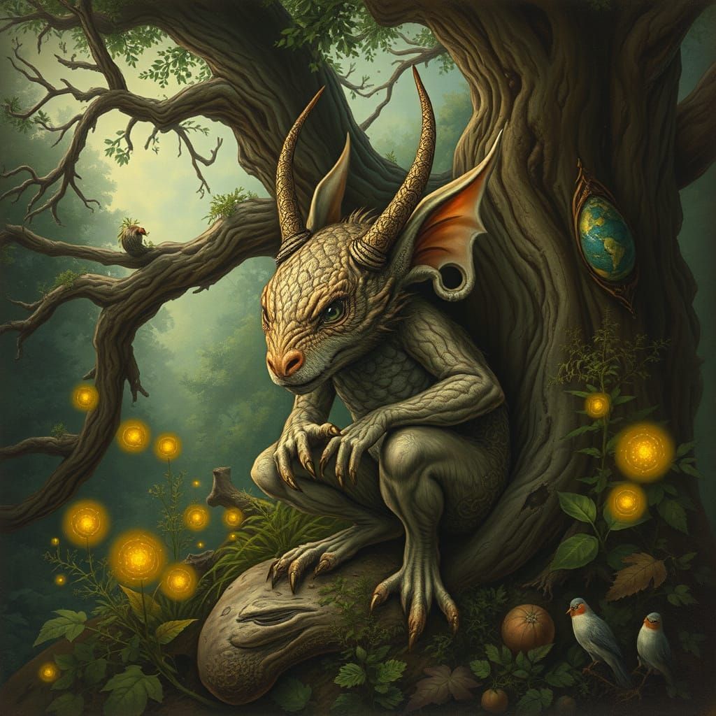 Mystical Forest Dweller: The Majestic Sarchiapone