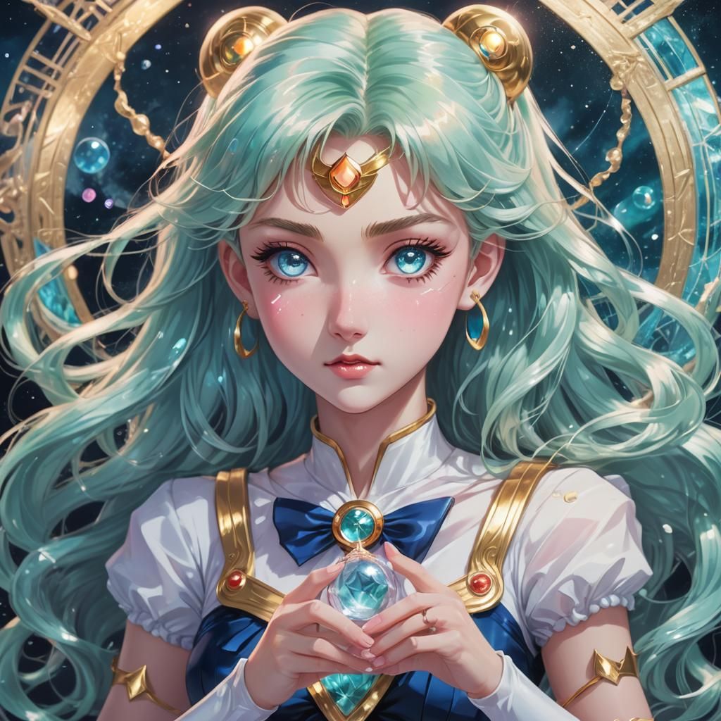 Sailor Moon's Mystical Potion and Aquamarine