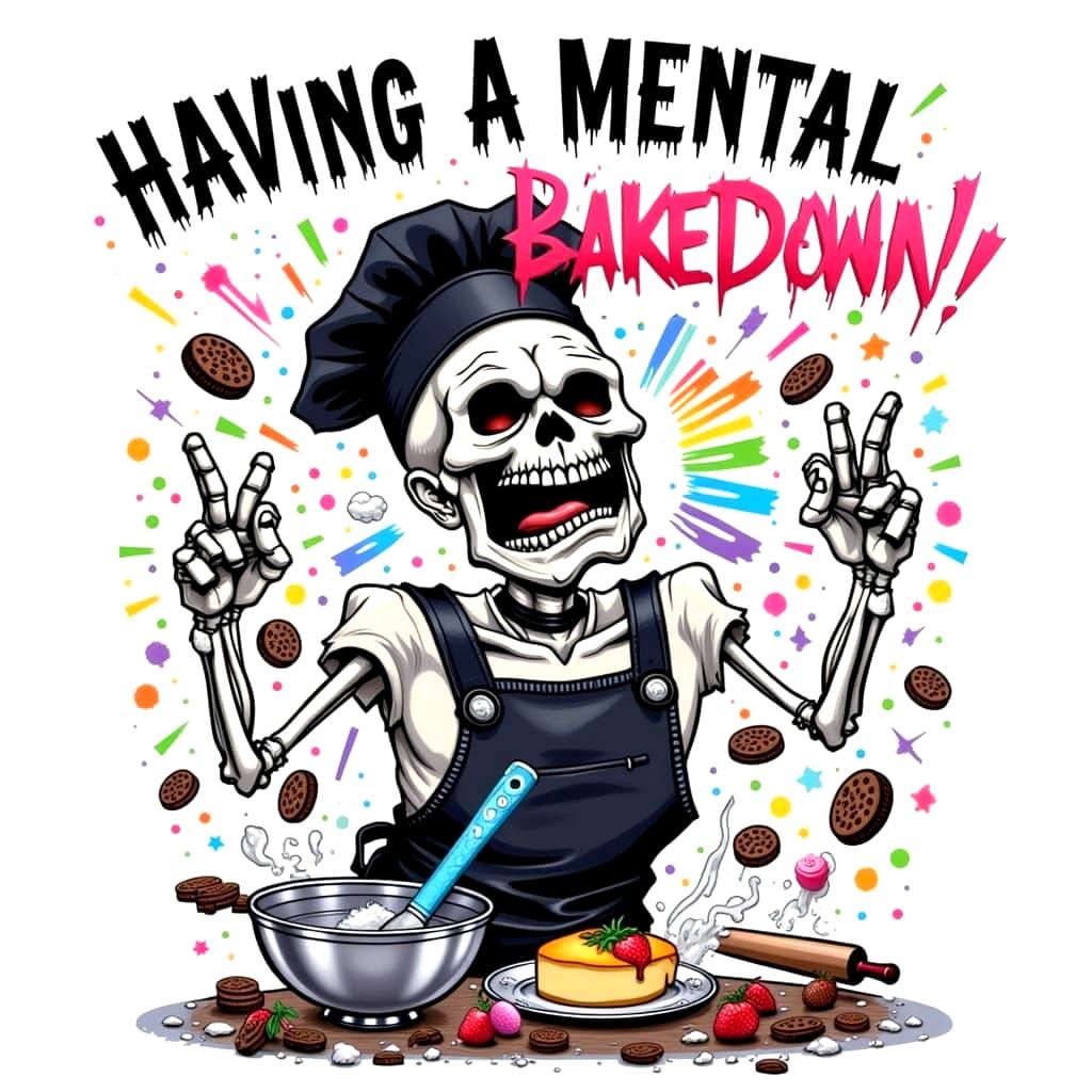 Skeleton Chef in Baking Chaos