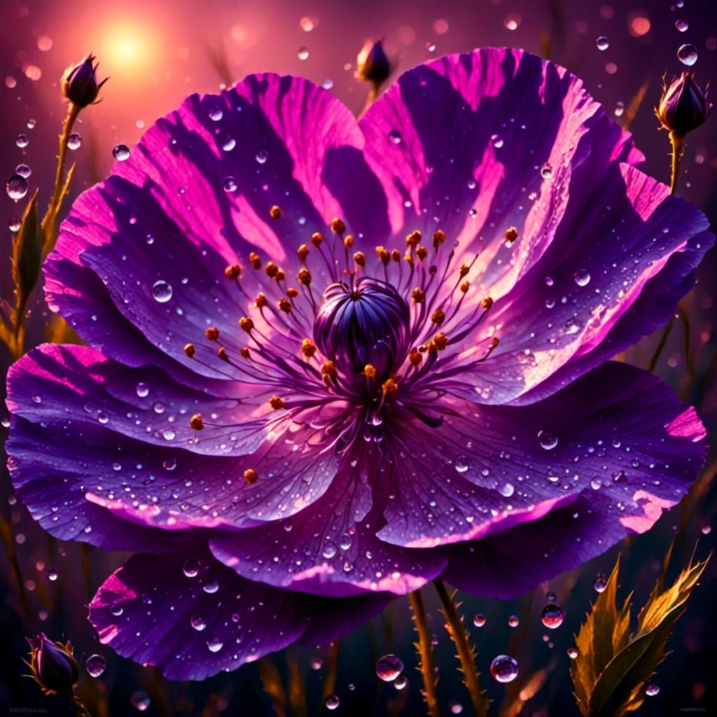 Violet Flower