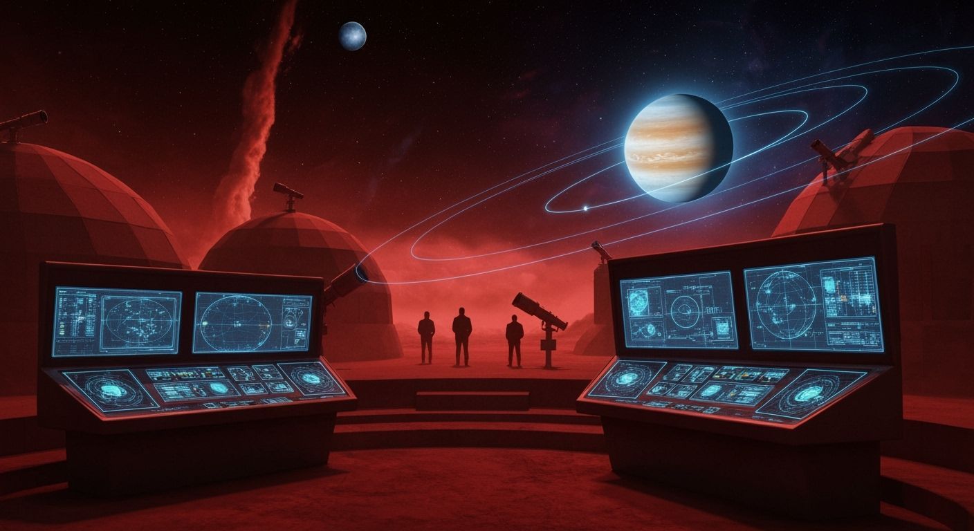 Secret Mars Base: MIB Agents Scan 'Ammonite' Dwarf Planet