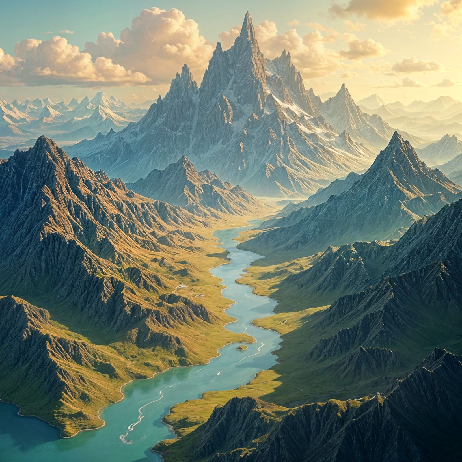 Fantasy World: Koppen Climate Classification Map