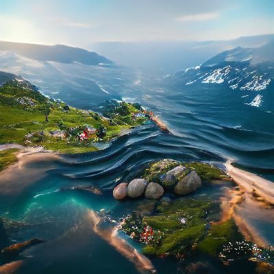 The shores of Norway