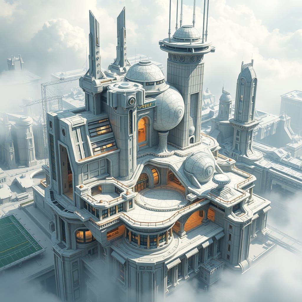 Gigantic Futuristic Urban Megastructures Unveiled