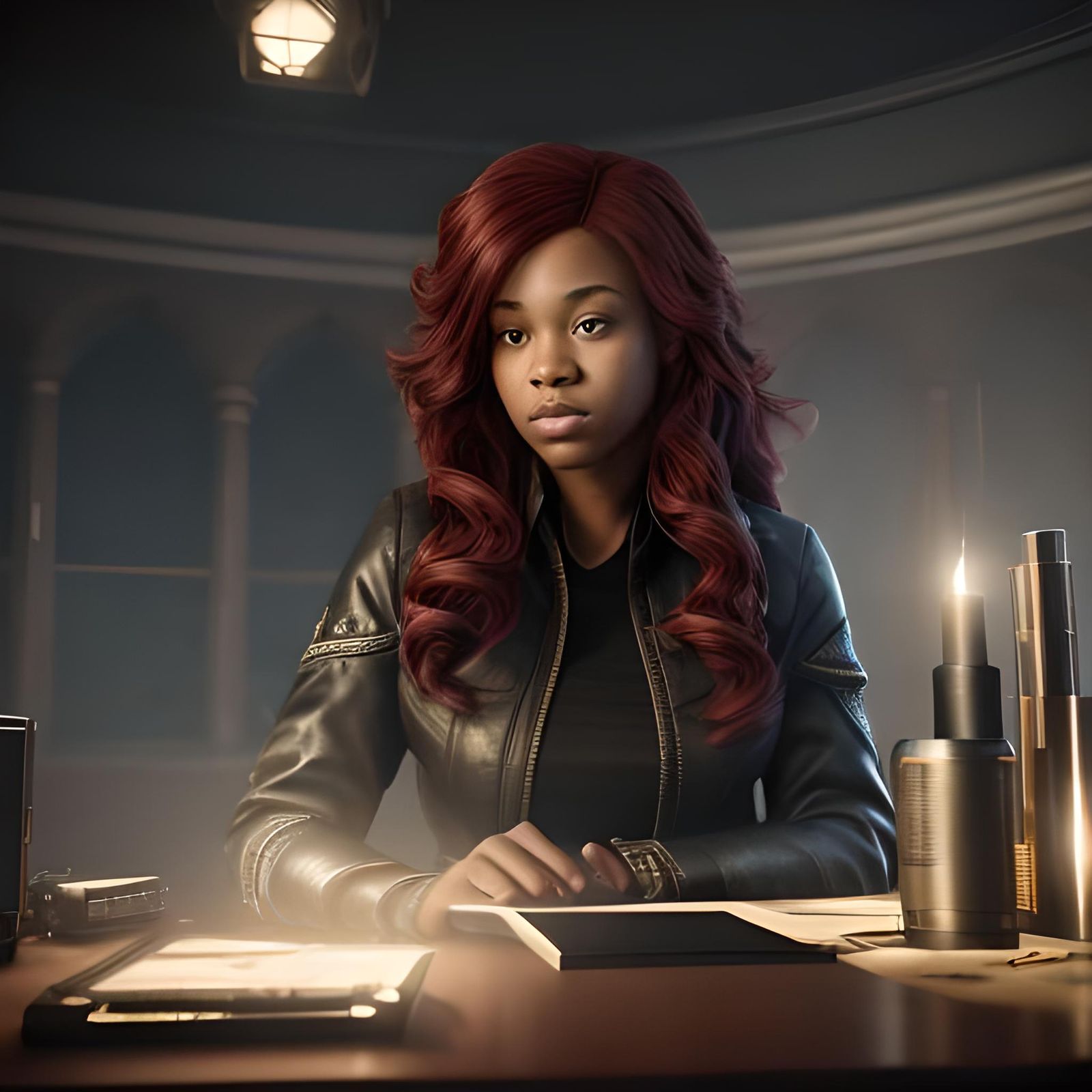 Hyperrealistic Nancy Drew Investigates Music Studio Crime