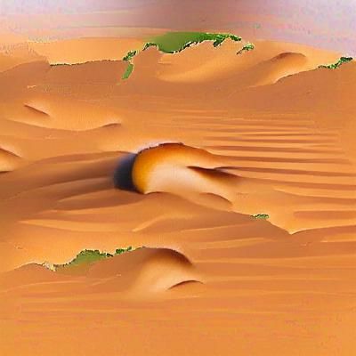 Vast Sahara Desert Landscape