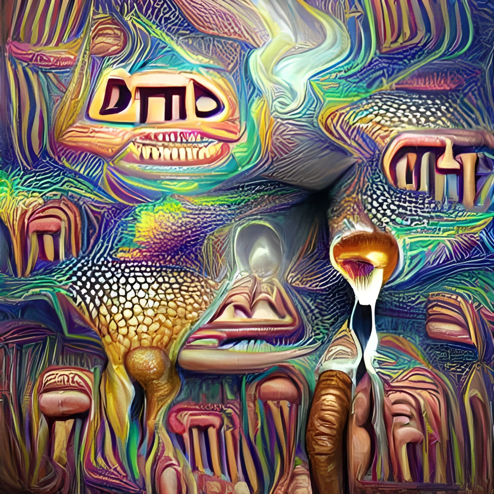 Abstract DMT Image