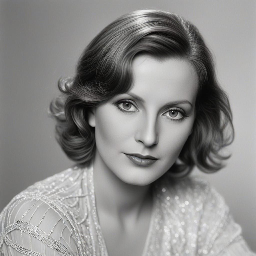 Hollywood Starlet in 1920s Glamour