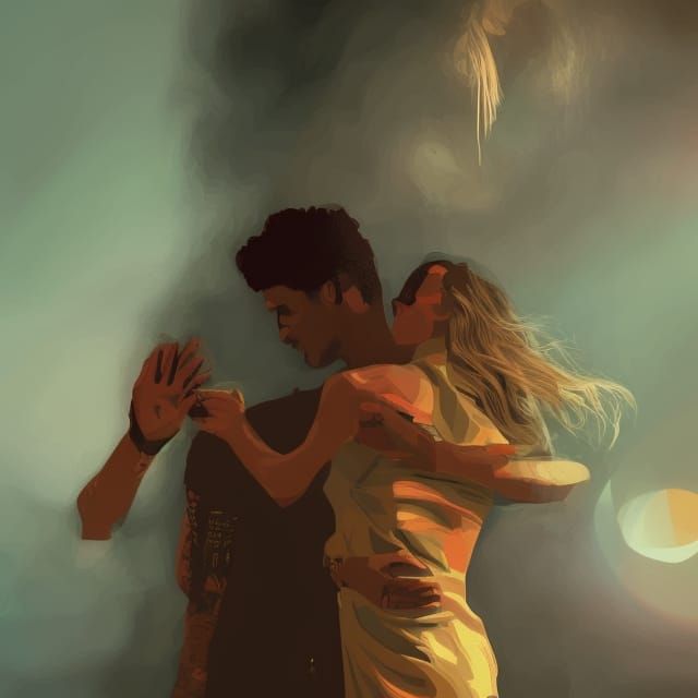 Two Lovers Dancing