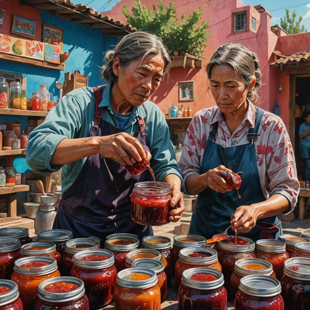 Homemade Jam Makers in Vibrant Northern Mexican Town